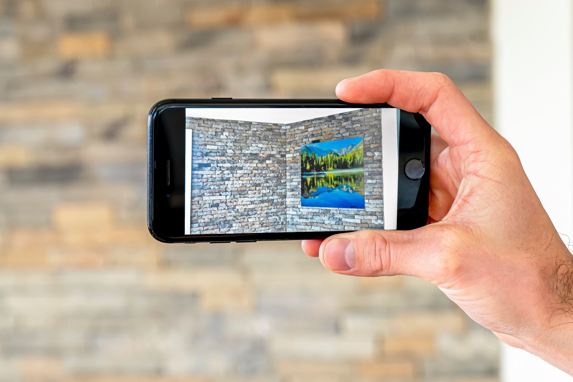 View Artwork in Augmented Reality on Your Wall!