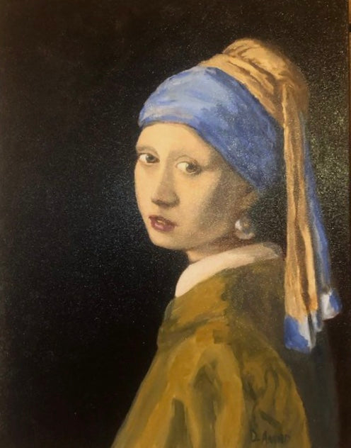 Pearl Earring Master Copy 11 x 14