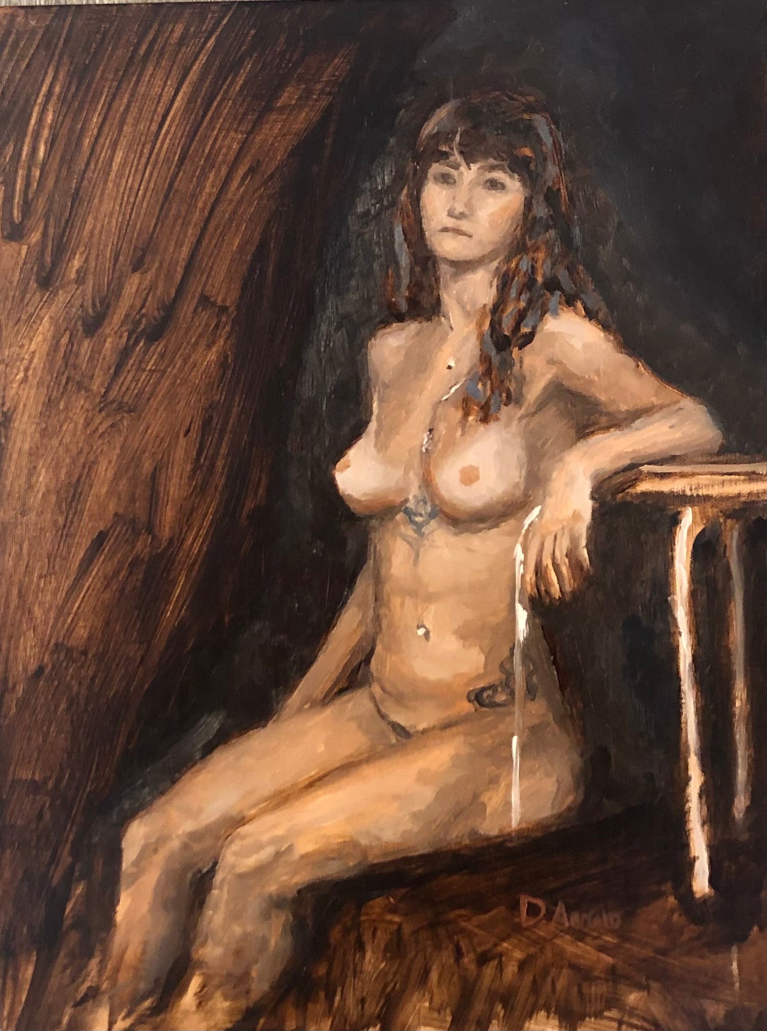 Live Model, Quebec 11 x 14