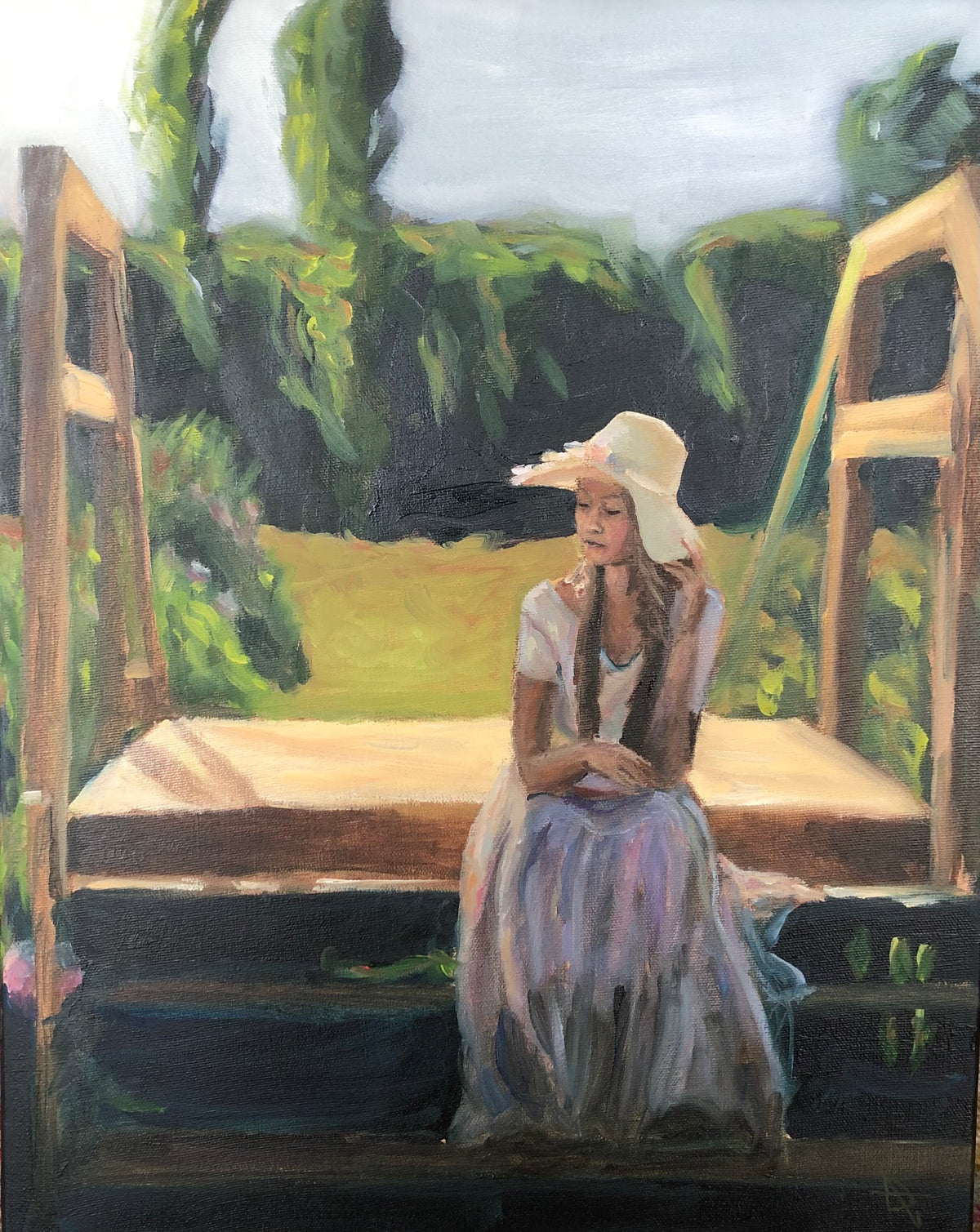 On the Bridge 16 x 20